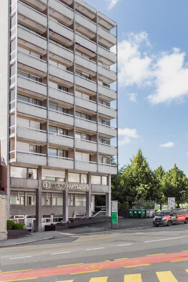 Visionapartments Rue Caroline - Contactless Check-In Лозанна Екстер'єр фото
